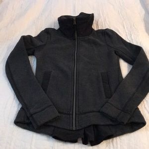 Lululemon sweatshirt with zip open back 4